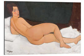 Magnettafel Liegender Akt