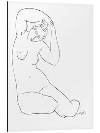 Magnettafel Die Nymphe