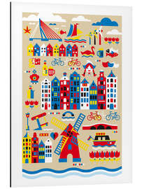 Magnettafel Niederlande