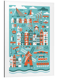 Magnettafel Niederlande