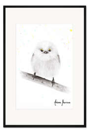 Gerahmter Kunstdruck Kleine Schwanzmeise