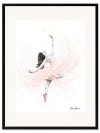 Ingelijste kunstdruk Spring Rose Dance