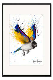 Gerahmter Kunstdruck Flügelschlag