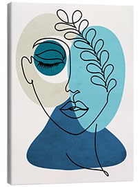 Canvas print Woman in love