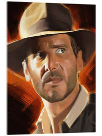 Acrylic print Indiana Jones