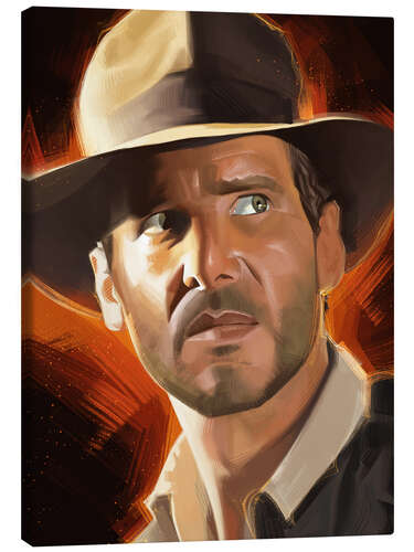 Tableau sur toile Indiana Jones