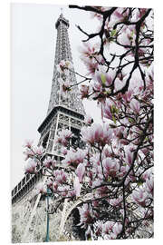 Hartschaumbild Paris