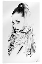 Acrylglasbild Ariana Grande