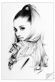 Muursticker Ariana Grande