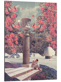 Magnettafel Ich warte auf meine Einsamkeit, um mir zu vergeben