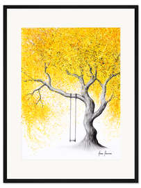 Gerahmter Kunstdruck Ein weicher Herbst