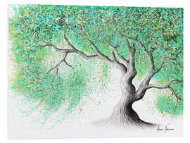 Tableau en PVC Arbre de fleurs de jade