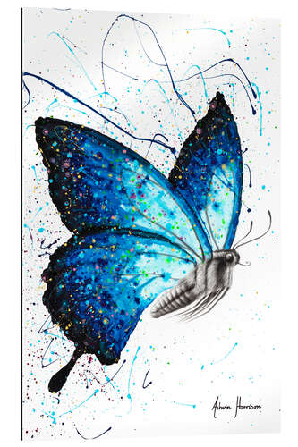 Galleriprint Blue Freedom Butterfly