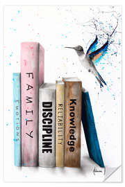 Selvklebende plakat The Six Books of Love