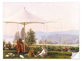 Muursticker In the Garden of Haminalahti
