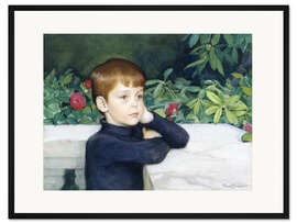 Gerahmter Kunstdruck Sohn des Künstlers (Heikki Järnefelt)