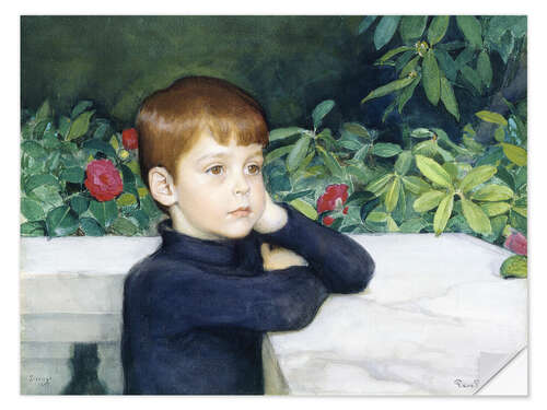 Adesivo murale Figlio dell'artista (Heikki Järnefelt)