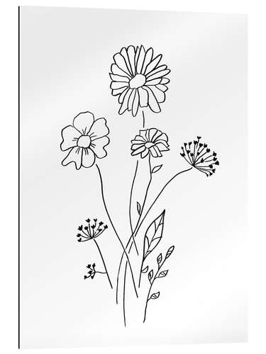 Gallery print Minimal   Flower bouquet