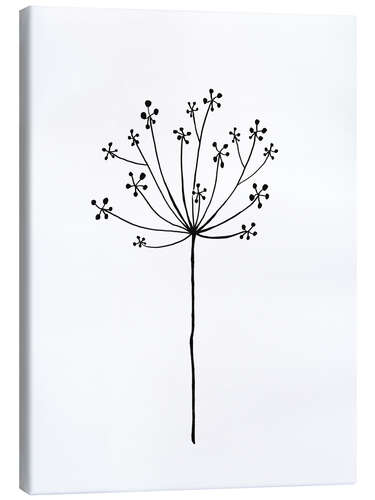 Canvas print Minimal dandelion