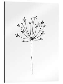 Gallery print Minimal dandelion