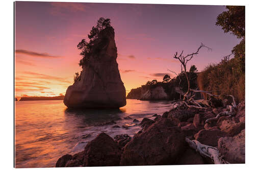 Gallery Print Cathedral Cove bei Sonnenaufgang