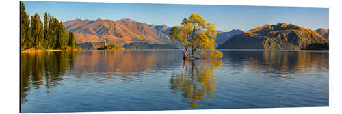 Alubild Lake Wanaka bei Sonnenaufgang