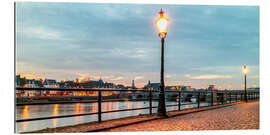 Gallery print Evening view the river Meuse in Maastricht