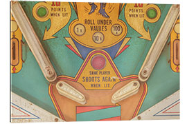 Gallery print The vintage pinball machine