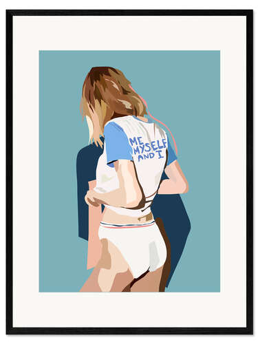 Framed art print Me Myself and I
