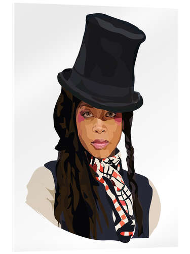 Akrylbillede Erykah Badu