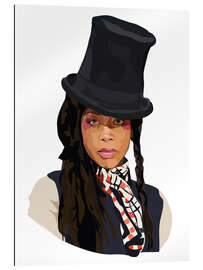 Galleritryck Erykah Badu