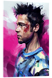 Acrylic print Tyler Durden