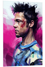 Foam board print Tyler Durden