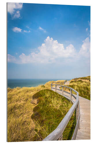 Gallery print Sylt path in the dunes