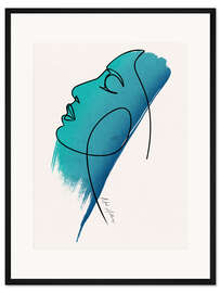 Gerahmter Kunstdruck Das Gesicht