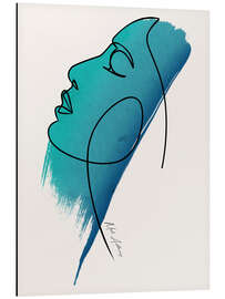 Magnettafel Das Gesicht