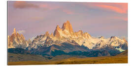 Gallery print Fitz Roy at sunrise in Patagonia