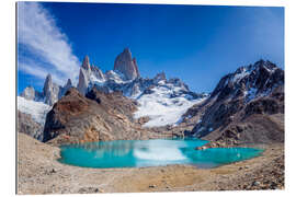 Galleritryk Fitz Roy and Laguna de Los Tres in Patagonia - El Chalten