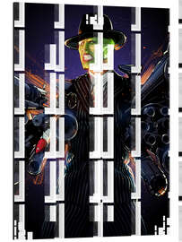 Magnettafel Die Maske II