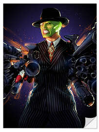 Selvklebende plakat The Mask II