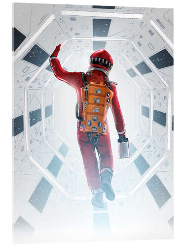 Acrylic print 2001 A Space Odyssey