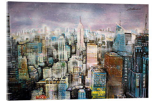 Tableau en verre acrylique New York Midtown