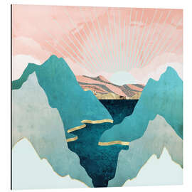 Magnettafel Mint Berge