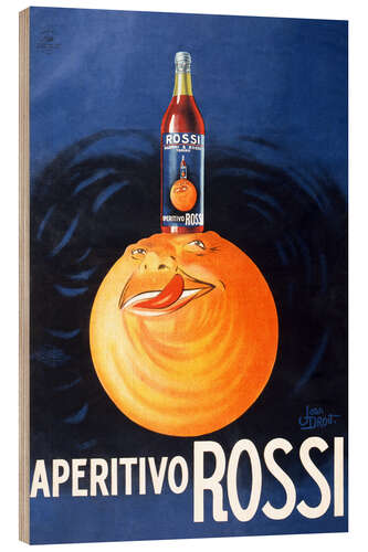 Trätavla Martini & Rossi's aperitif