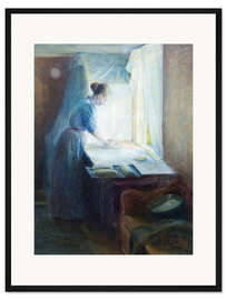 Gerahmter Kunstdruck Backen