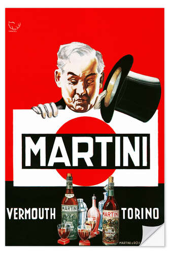 Sisustustarra Martini & Rossi Vermouth