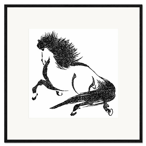 Framed art print Horse