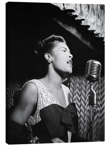 Canvas-taulu Billie Holiday