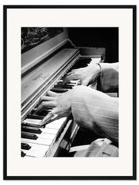 Gerahmter Kunstdruck Nat King Cole