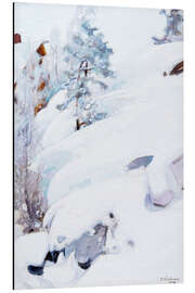 Magnettafel Winterlandschaft, 1908